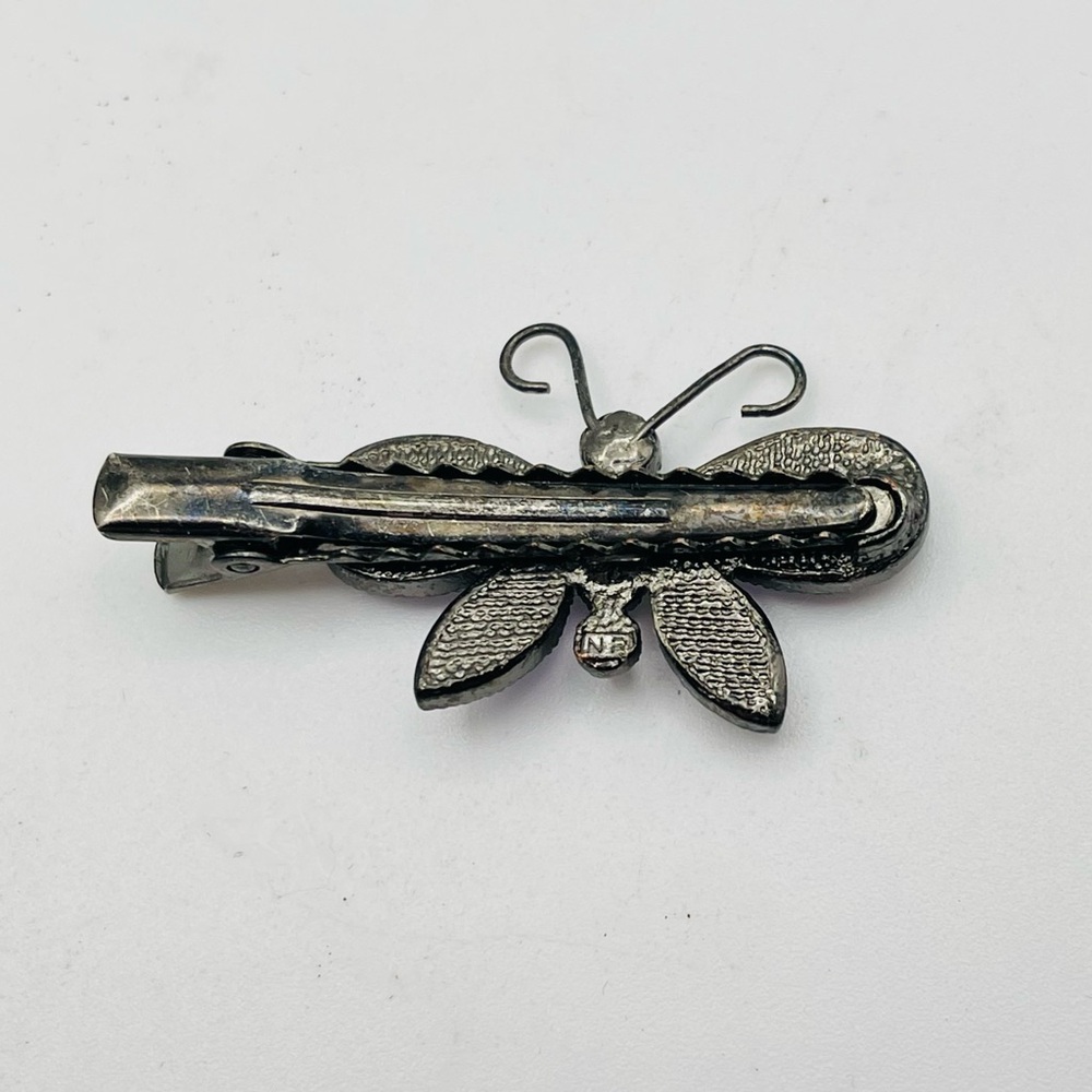 Petite AVON Purple and Iridescent Butterfly Hair Clip Cute Collectible - Picture 12 of 14